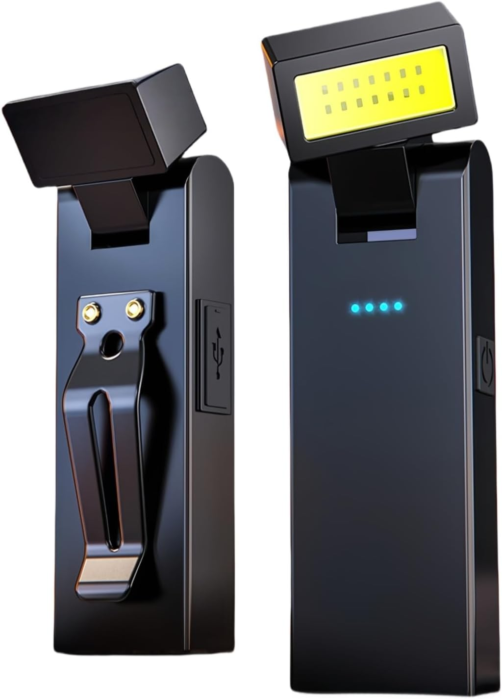 USB Rechargeable Maintenance Light with Magnetic Pen Clip Multi Function Strong Light Flashlight image number 5