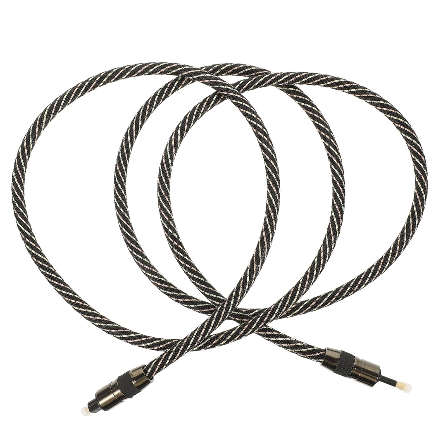 Operitacx Digital Optical Audio Cable 1.5 Meter, Optical Cable for Sound Bar and Tv, Spdif Fiber Optic Cord Compatible Game Console Home Theater Systems image number 6