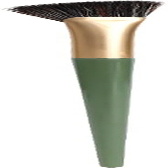 Half Fan-Shape Nose Shadow Brush,Angled Contour Makeup Brush,Professional Highlighter Blush Make up Tools,2Pcs image number 1