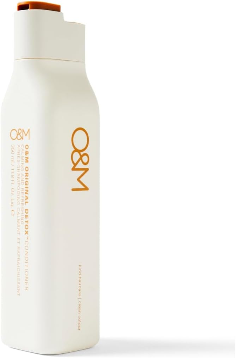 O&M Original Detox Conditioner - 350Ml - Colour Safe, ​​Clean from Sulfates, Parabens, Silicones, MIT, Phthalates, Triclosan, Propylene Glycol & Gluten, PETA Certified & Vegan, Australian Made, PCR Packaging image number 1