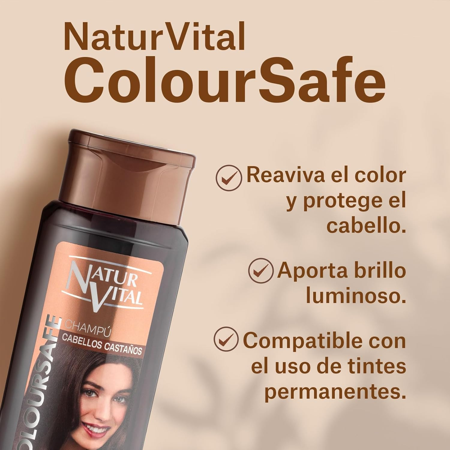 Champu Colour Casta&ntilde;o 300 Ml image number 2