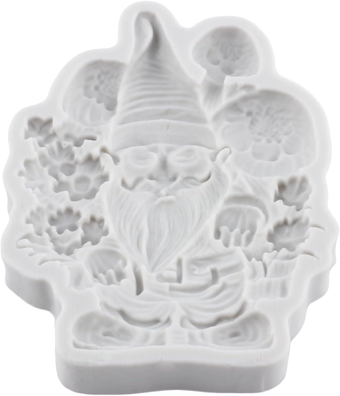 Christmas Silicone Molds Christmas Gnomes Fondant Molds Santa Claus Chocolate Mold for Cake Decoration Cupcake Topper Candy Gum Paste Polymer Clay image number 6