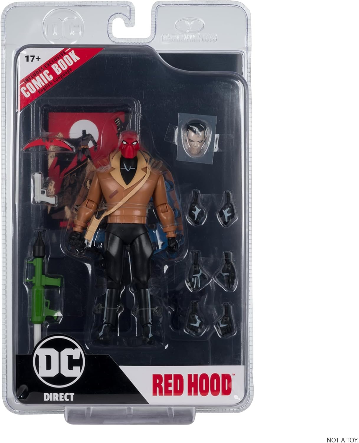 Dc Direct 7In Figure with Comic - Wv7 - Red Hood (Batman: the Adventures Continue)
