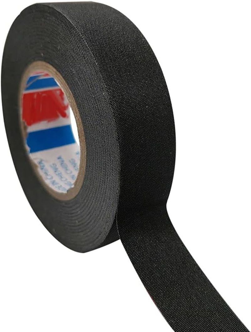 3Pcs 15M Heat-Resistant Flame Retardant Tape Adhesive Cloth Tape for Car Harness Wiring Loom Protection for Automotive Cable Tap image number 4
