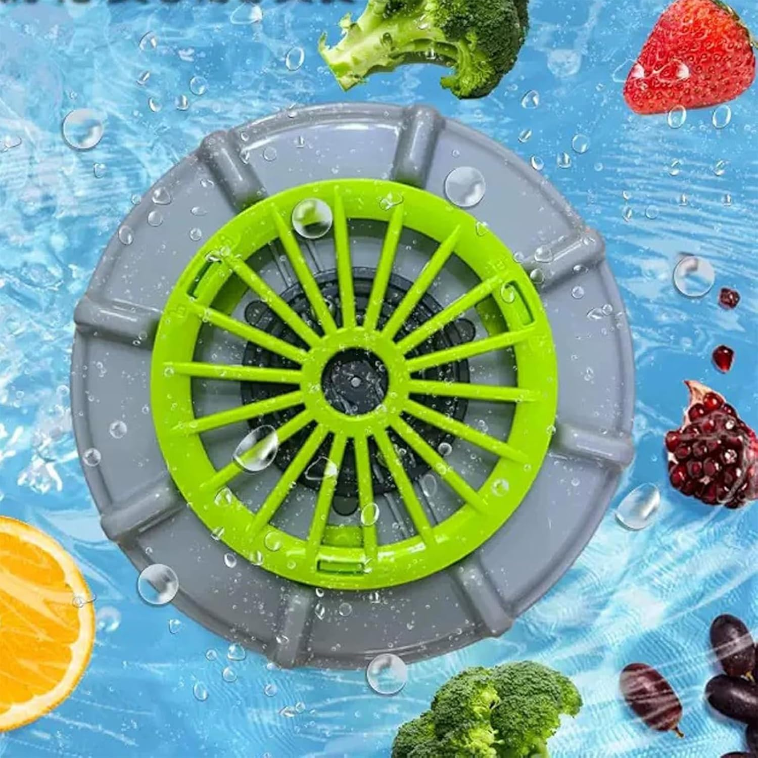 Seattleget Efficient Portable Fruit and Vegetable Washers, Seattleget Ultrasonic Vegetable Cleaner, Rechargeable Fruits Washing Machine, for Cleaning Fruits, Meat, Vegetables (1 PCS) image number 4
