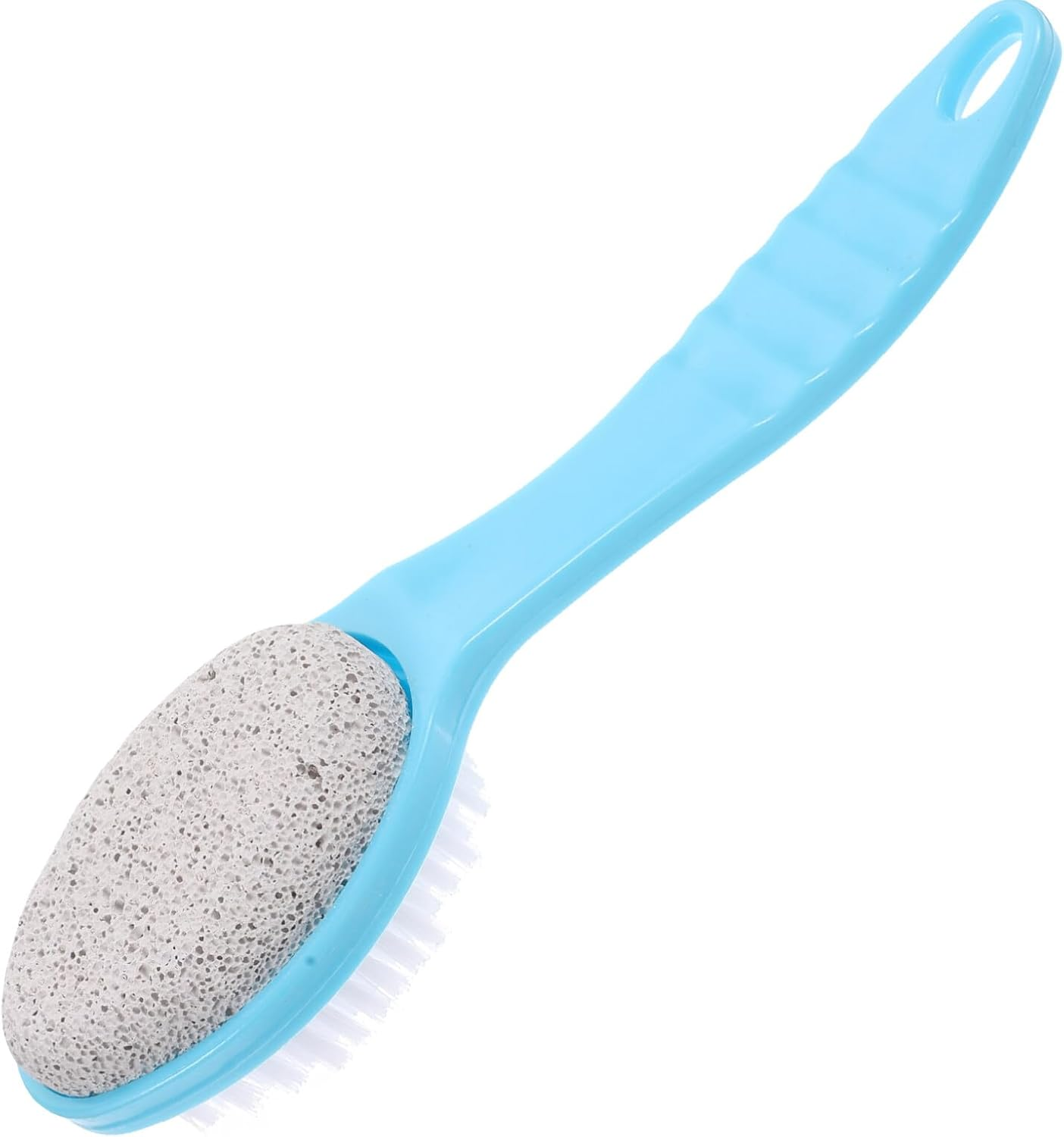 Beavorty Natural Pumice Stone Brush Foot Scrubber Tool Foot Exfoliator for Men Women image number 1