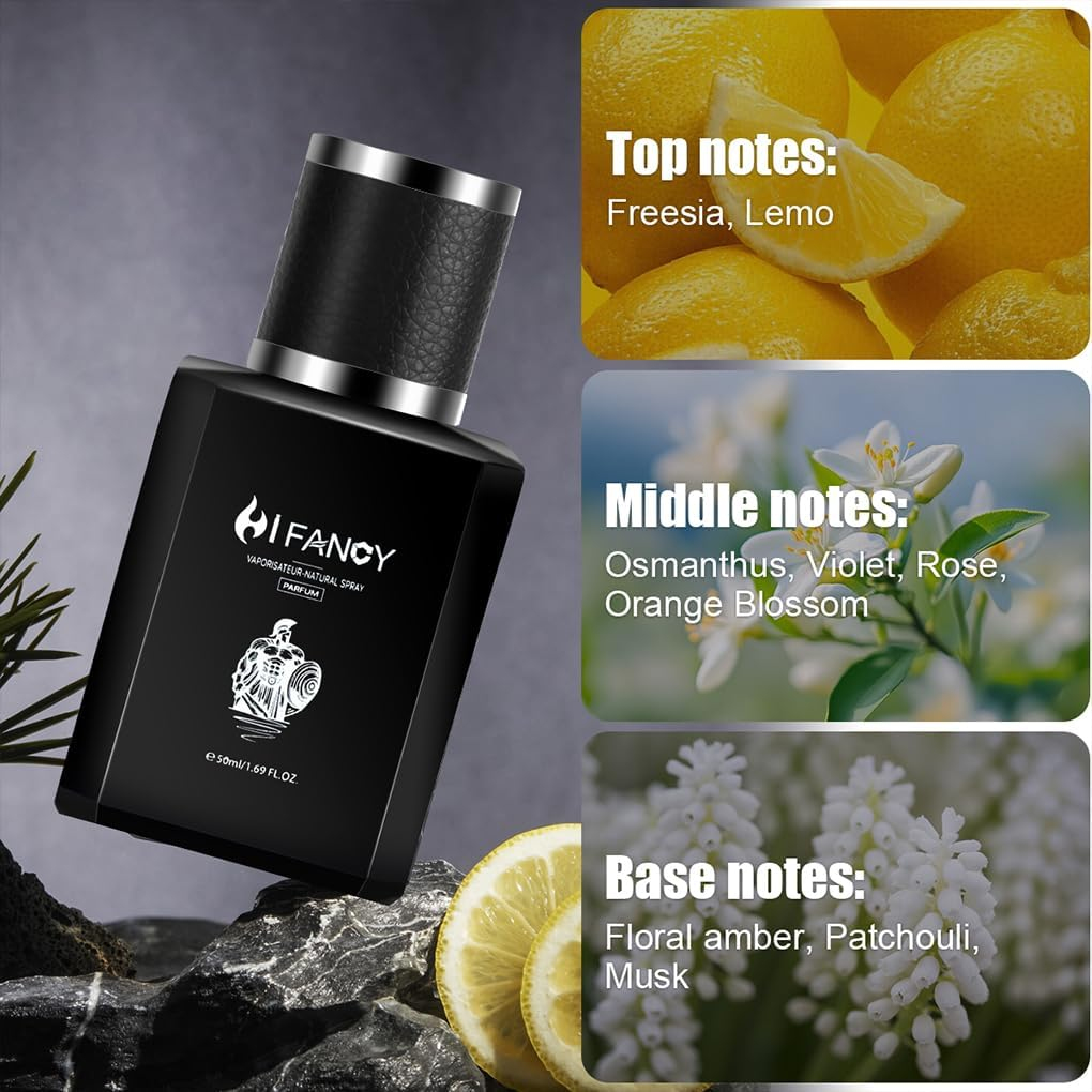 SUIOPPYUW Unique Cologne for Men with Long Lasting Fragrances 50Ml Men with Unique Formula Perfume Safe and Reliable and Well Made