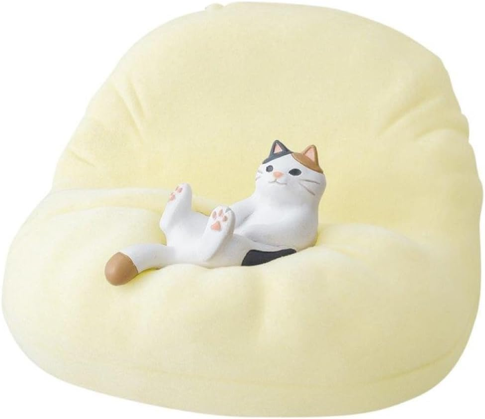 Decore Corporation SN-35742 Relaxing Cat Smartphone Stand Mike image number 1