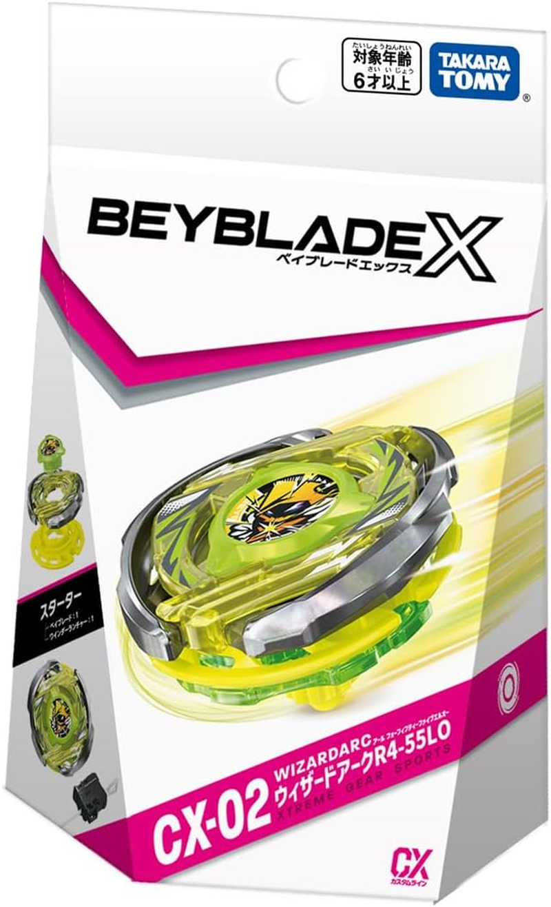 タカラトミー(TAKARA TOMY) Beyblade X CX-02 Starter Wizard Arc R4-55LO image number 4