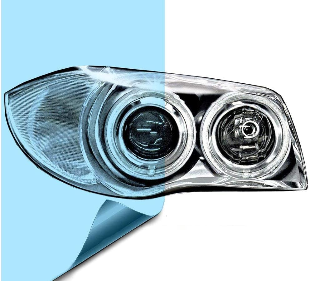 Vvivid Air-Tint Headlight/Tail Light Window Tint (12" X 48", Yellow)