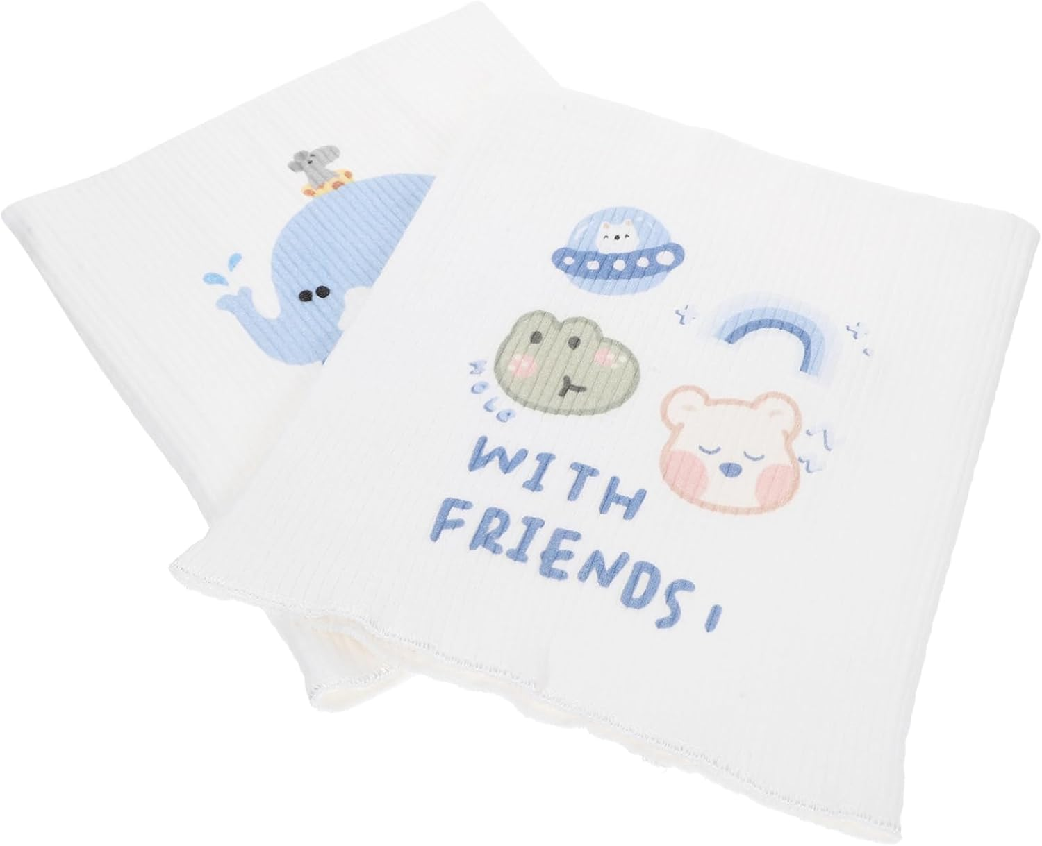 2Pcs Cotton Belly Bands Newborn Abdomen Protectors Soft Double Seamless Navel Belts for Boy Girl Comfortable Warmth for Colic Relief and Digestive Support image number 3