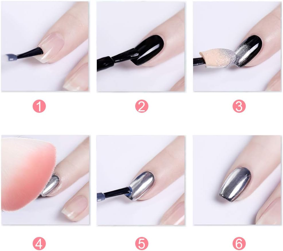 Yasao Neck Duster Brush Nail Art Dust Brush Large Nail Powder Brushes Hair Cleaing Brush for Removing Hair on Neck Multi-Functional Makeup Brush Nail Tool Pink image number 5