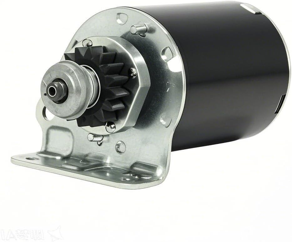 16 Teeth Briggs and Stratton 5742N Starter Motor Replacement for Briggs 391423 390838 497594 497595 392749 435303 393499 394805 7-22 HP 5742 /John Deere AM122337, AM37352, AM39137 image number 2
