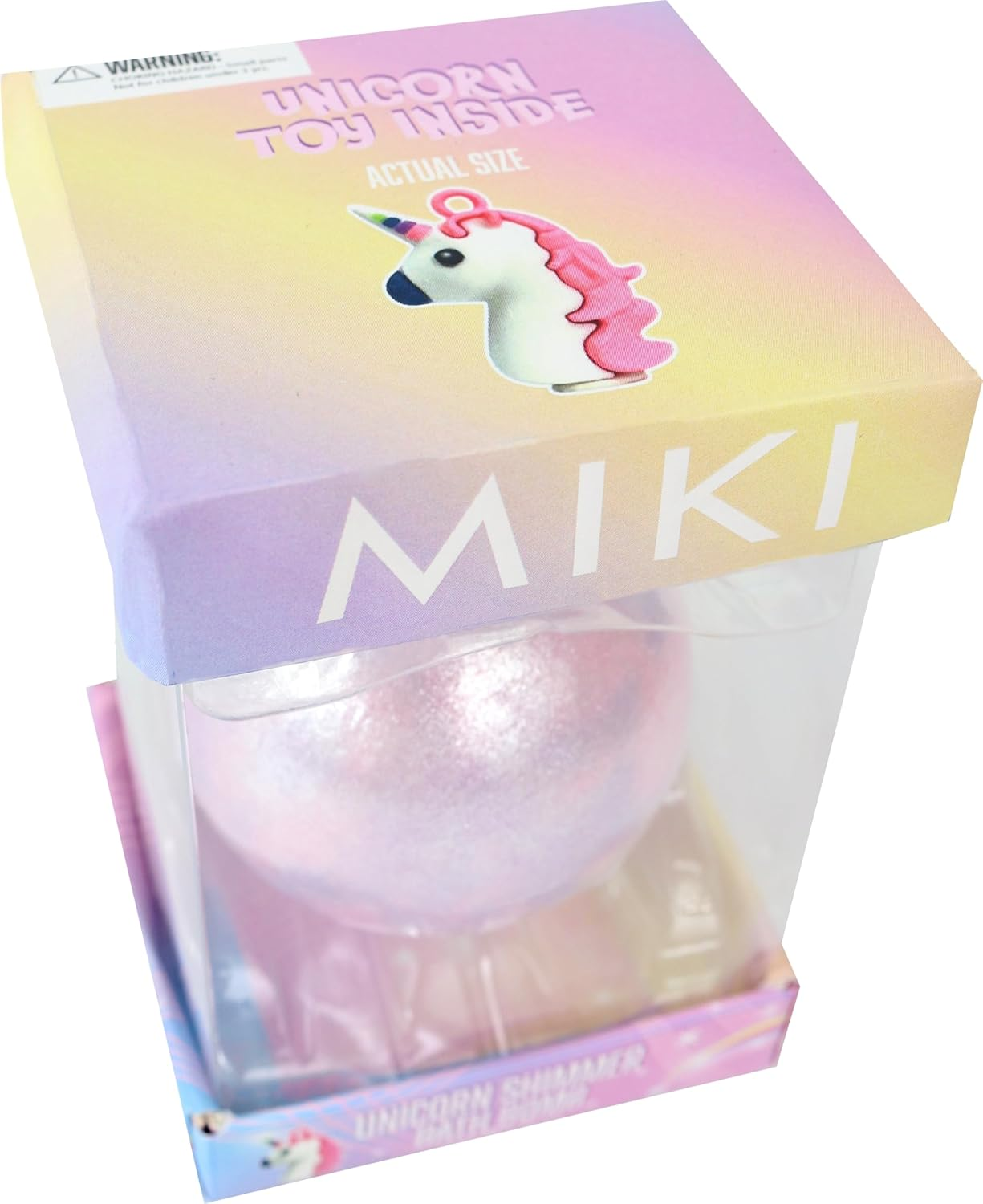 MIKI Unicorn Shimmer Bath Bomb 180 G image number 1