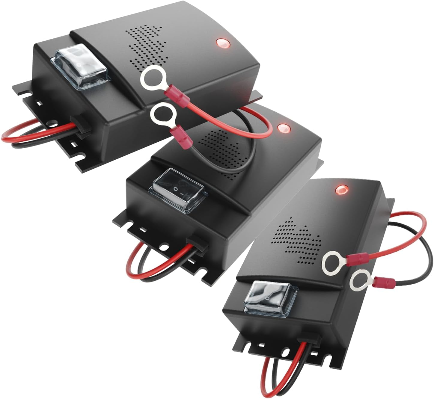 Greate. 3 X Marten Deterrent Car with 12 V Battery Connection &ndash; Marten Deterrent Car for Engine Compartment &ndash; Mader Repellent, Marten Protection for Car, Marten Repellent Car, Marten Ultrasound image number 4