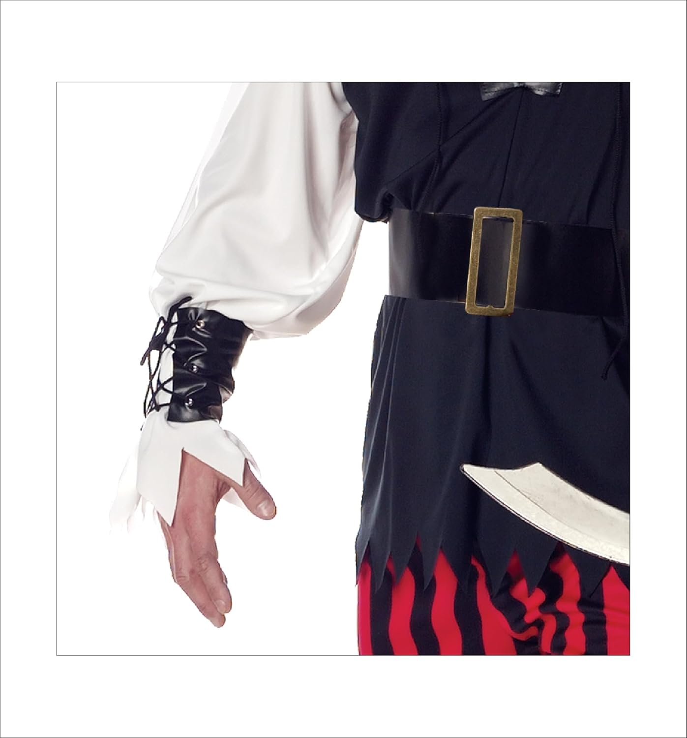Adult Sized Cutthroat Pirate Costume image number 5
