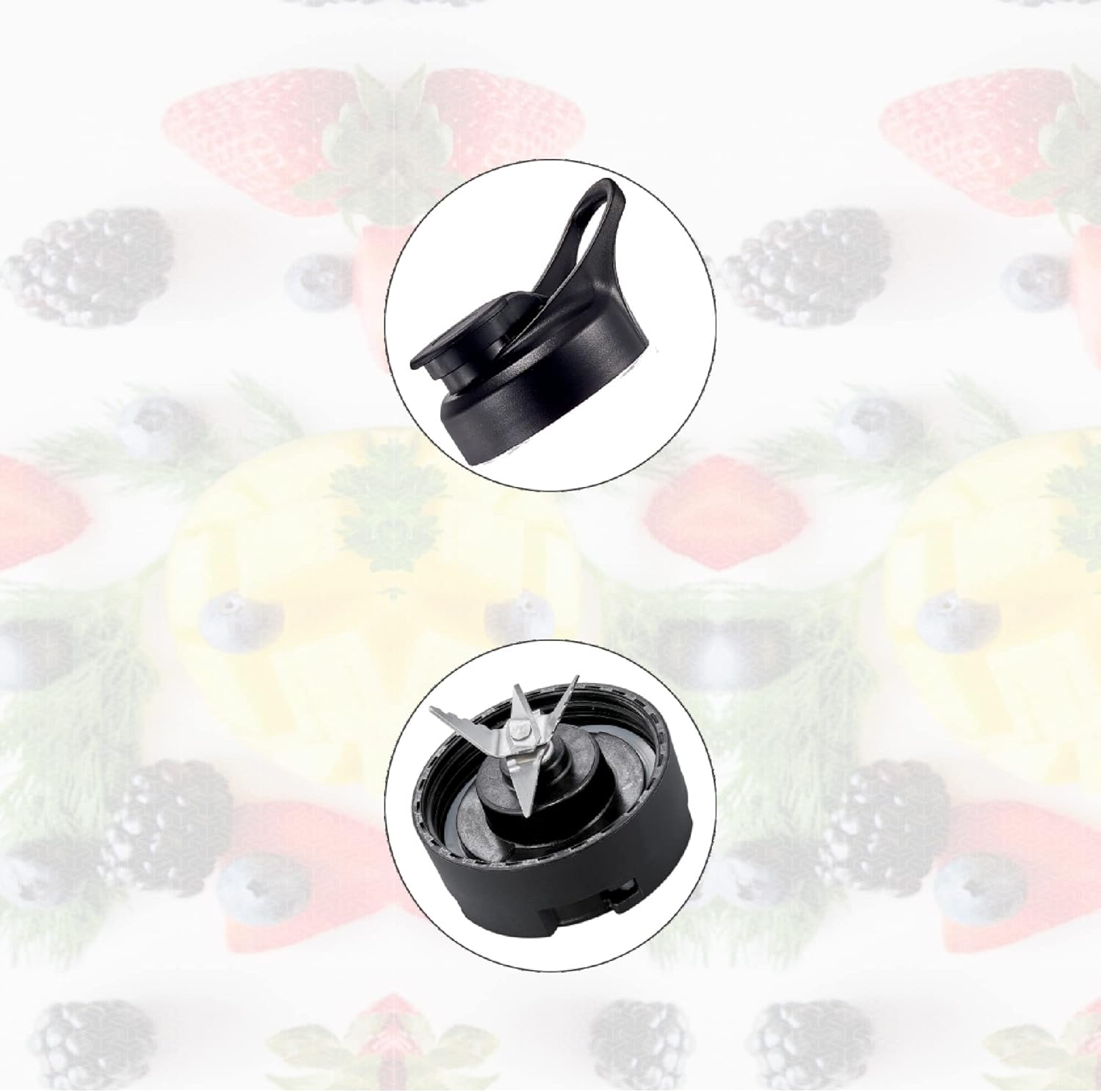 Auspure Kitchen Portable Jar, Bpa-Free, Fir for Ausgrind-E09 & Ausgrind-P09 Coffee Grinders (Ausgrind-Ac-09B) image number 1