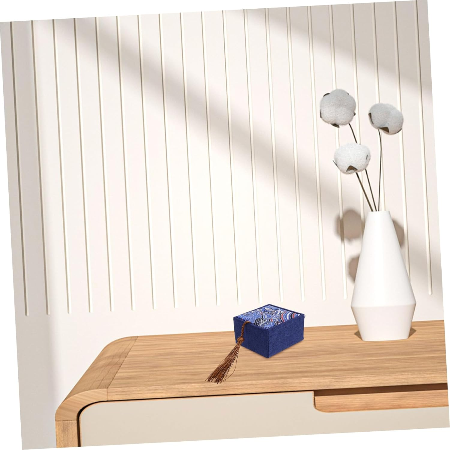 Baby Keepsake Box Set 2 Diy Fetal Hair Keepsake Bottles and Umbilical Cord Storage, Wooden Newborn Tooth Preservation Souvenir for Infant Memory Collection image number 4