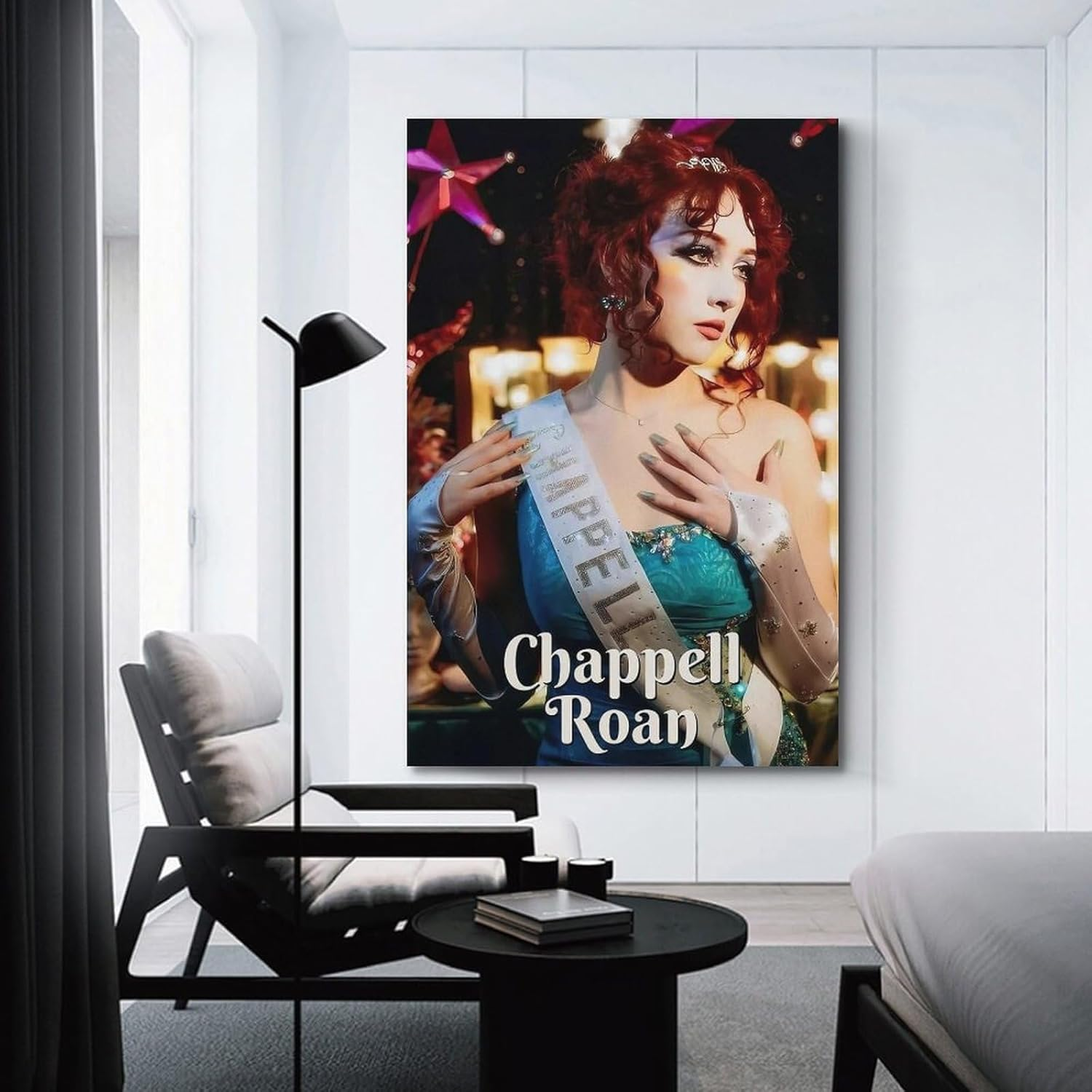 Singer Chappell Roan Music Poster Canvas Painting Wall Art Picture Home Decor Print for Bedroom Living Room Dorm Study Bar Office 12X18Inch(30X45Cm) image number 4