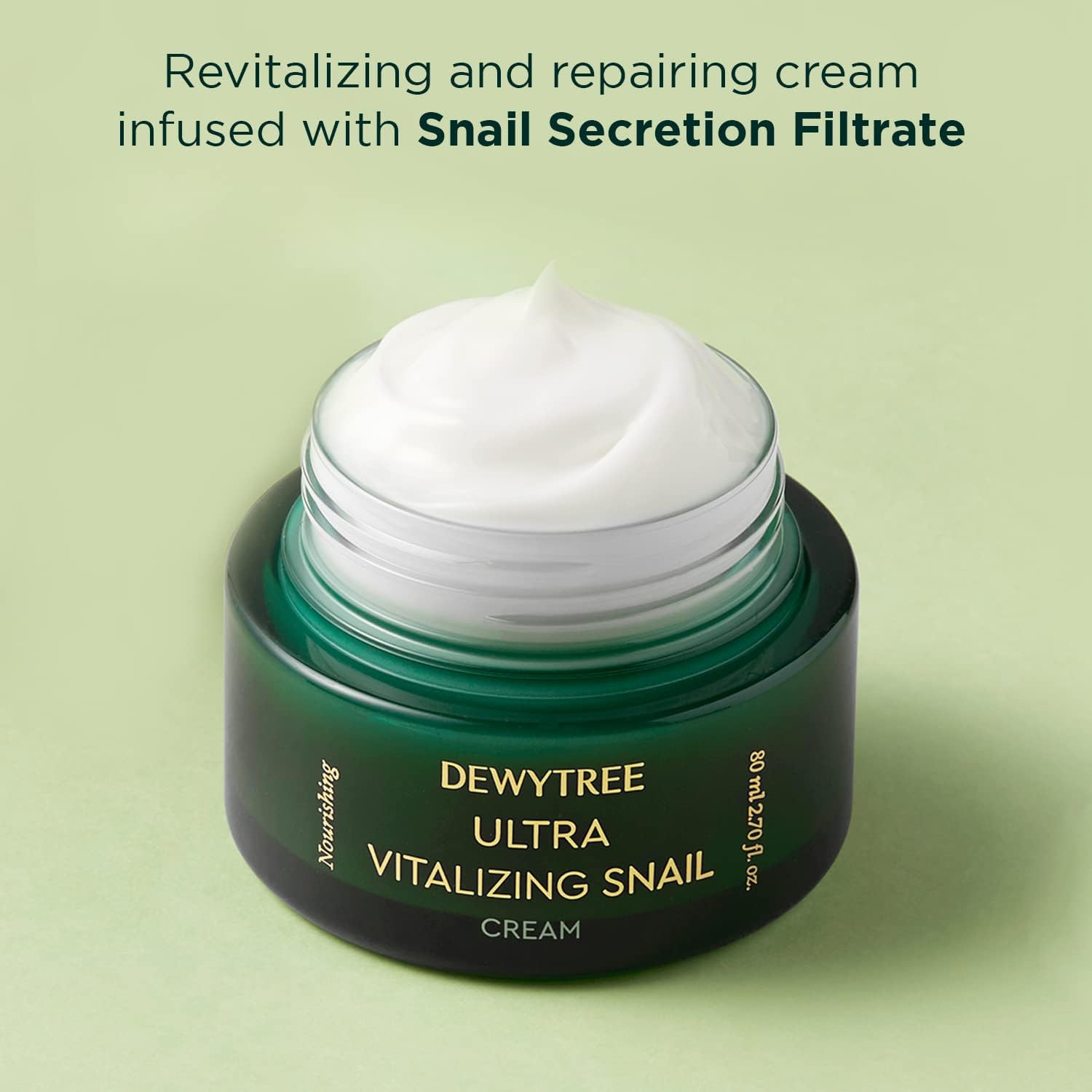 Dewytree Ultra Vitalizing Snail Cream 80Ml anti Ageing image number 3