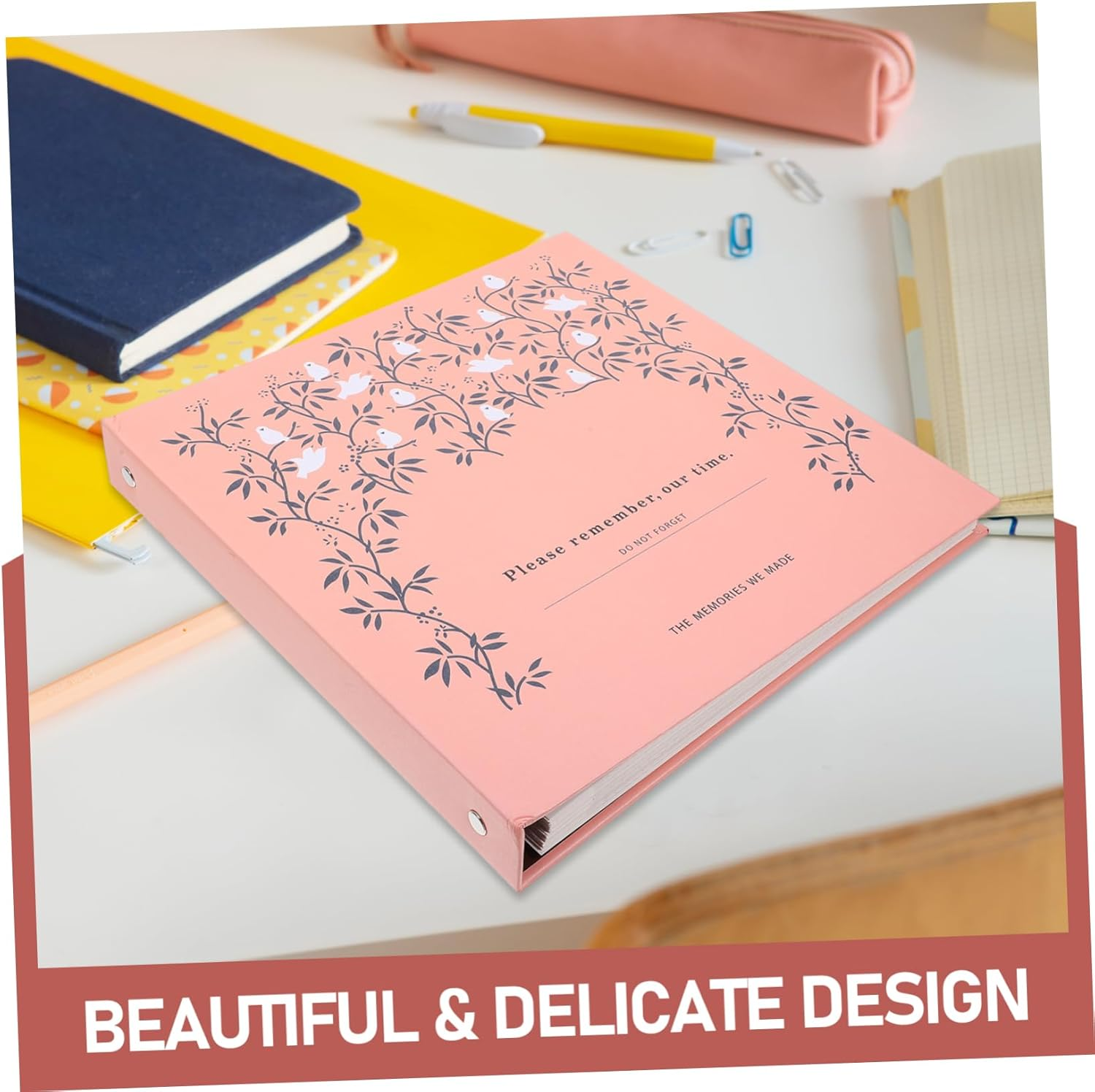 Loose Leaf Plant Album for Dried Flowers Multifunctional Pressed Flower Storage Book with Removable Pages for DIY Decoration and Organizing Plant Specimens image number 1