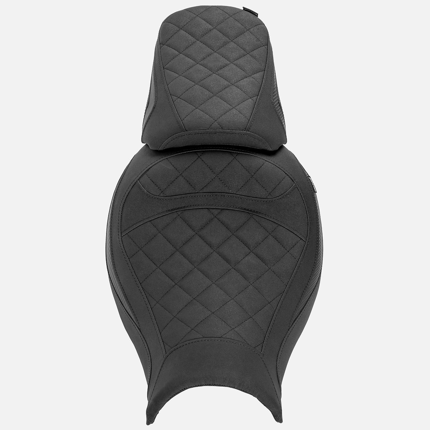 Comfortable Seat Pad Cushion Replacement for Vulcan S VN EN 650 VN650 EN650 2015-2024 Motorcycle Front Driver Rear Passenger Seat Covers Pressure Relief Touring Pillion Saddle, Black-1 Set image number 3