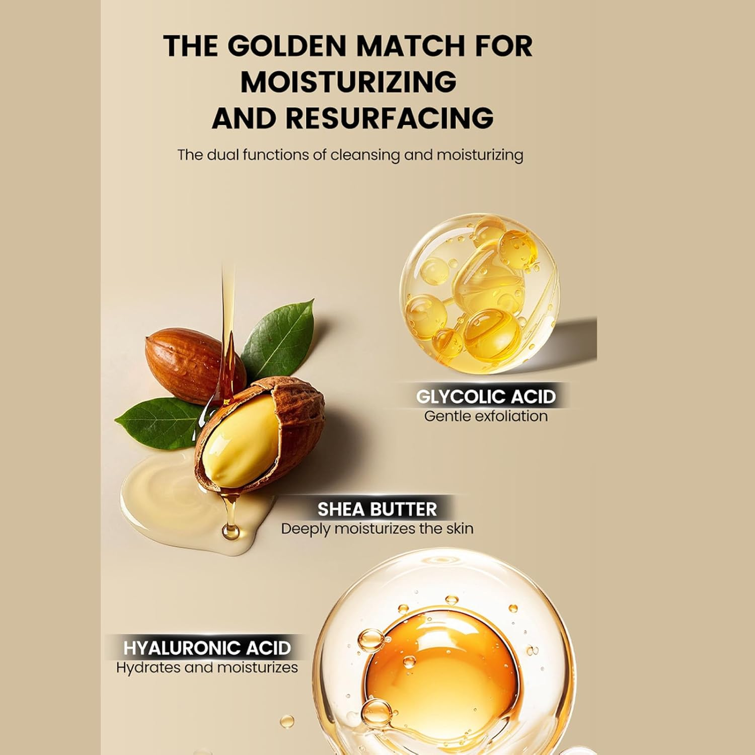 Glycolic Acid Face Stick 75G, Exfoliating Toner Stick for Face & Body, AHA Chemical Exfoliant for Blackheads, Dark Spots & Wrinkles, Gently Smooth & Renew Skin image number 6