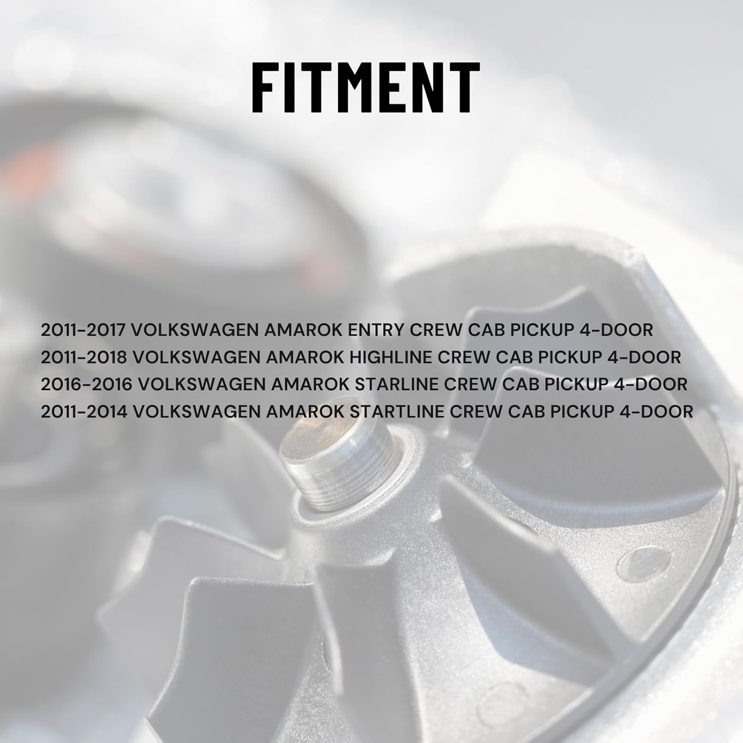 03L965561 Auxiliary Water Pump Replacement for Volkswagen Amarok 2011-2018 image number 1