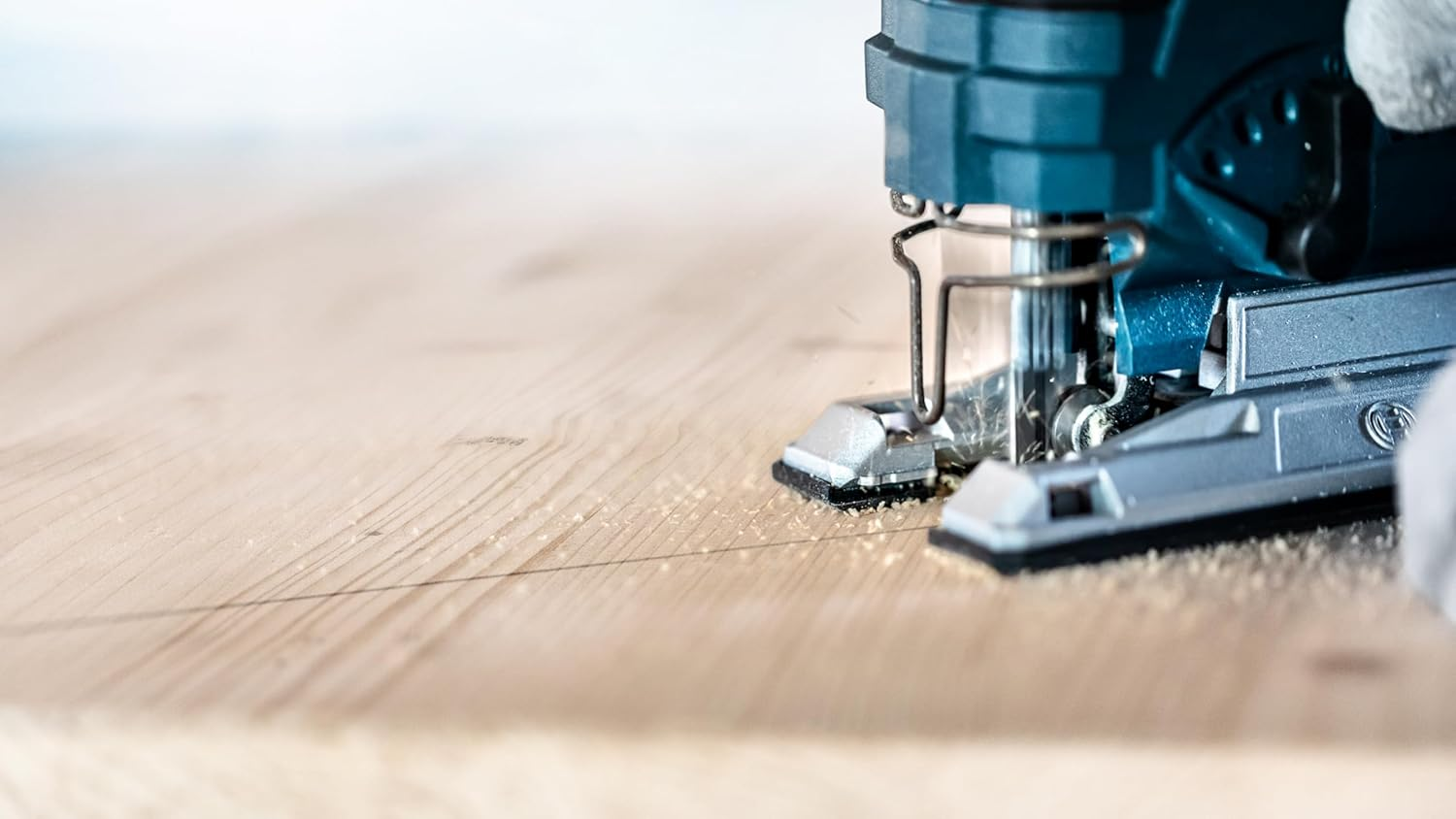 Bosch 5X Expert Wood 2-Side Clean T308B Jigsaw Blade (For Solid Wood Furniture Board, Plywood, Length 117 Mm, Professional Accessory Jigsaw) image number 5