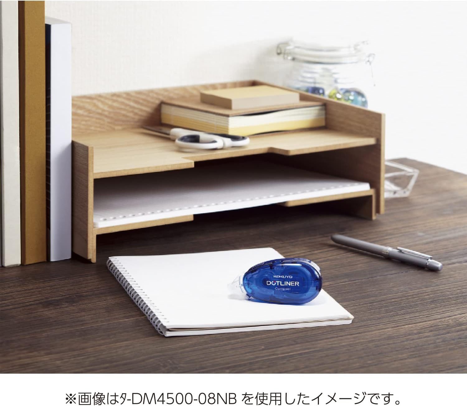 Kokuyo 3 Pack Dot Liner Compact Refill Tape, 0.3" X 33.8 Ft, Transparent image number 4