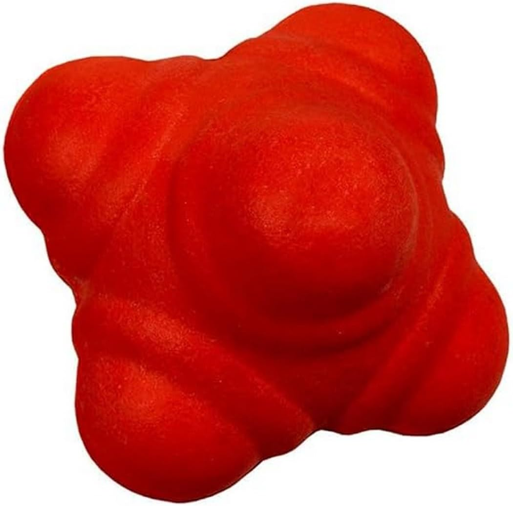 Summit Cricket Reaction Ball - Reflex Training Ball with High Bounce and Unpredictable Movement to Sharpen Catching, Agility and Coordination - Standard Size