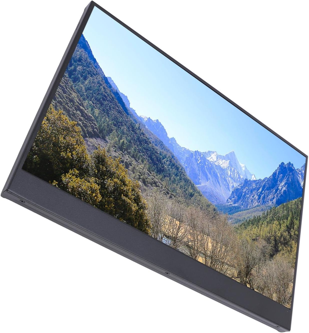 Laptop Monitor Extender, 12 Inch LCD Portable Laptop Screen Extender with Built in Speaker, 1920X1200 185PPI, 60Hz Refresh Rate, USB C Interface image number 3