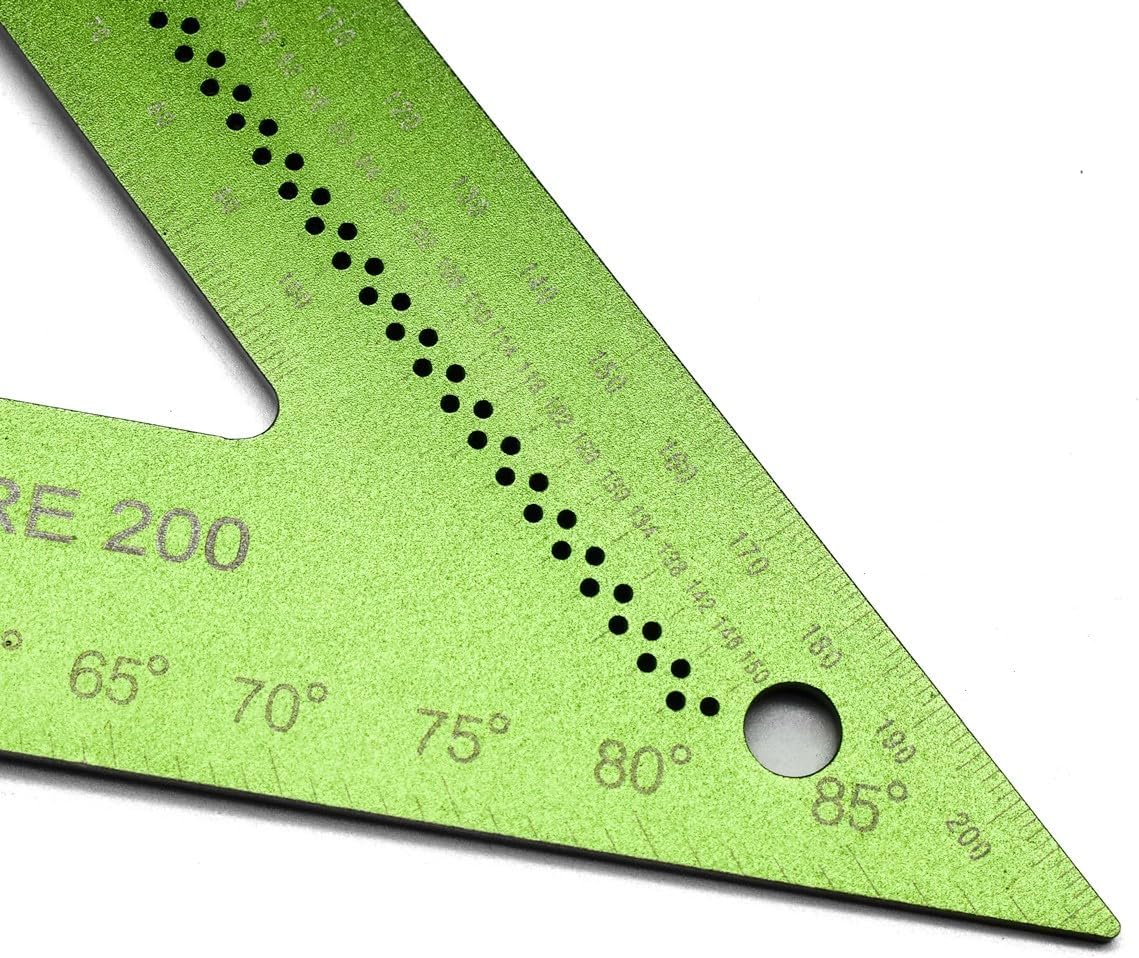 Torquata Triangular Carpenters Square 90/45 Degree 210Mm image number 3