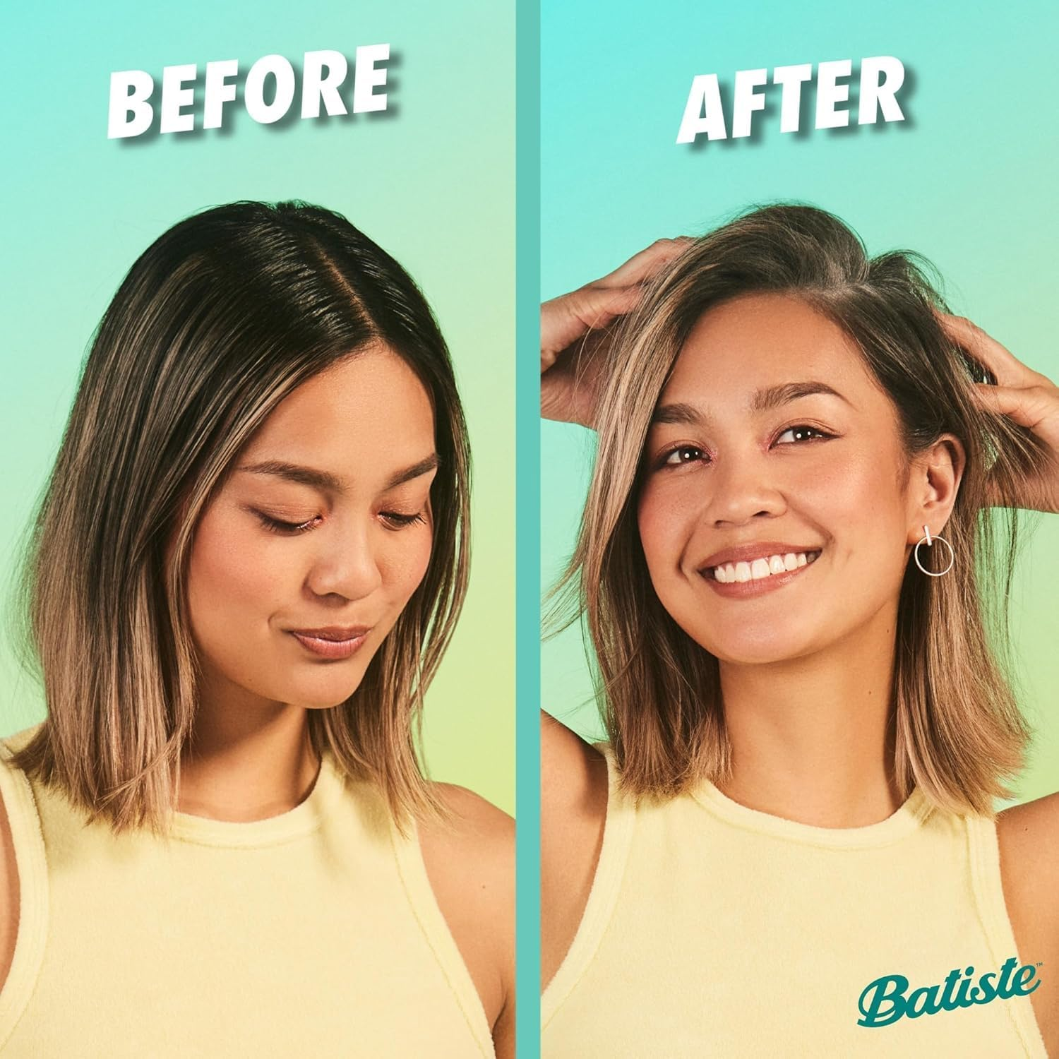 Batiste Dry Shampoo Favourites Bundle - 3X 350Ml in Original, Tropical & Blush, Instantly Refreshes Oily Hair, Adds Volume & Texture, No Residue, Suitable for Straight, Curly and Wavy Locks image number 5