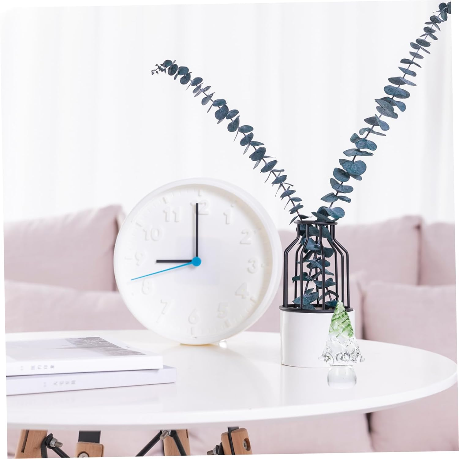 Crystal Christmas Tree Desktop Decor Small Mini Xmas Holiday Tabletop Decoration for Home Party image number 4