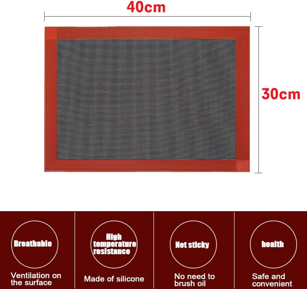 Perforated Silicone Baking Mat/Bread/Macaron/Biscuit Non-Stick Oven Mat 2022