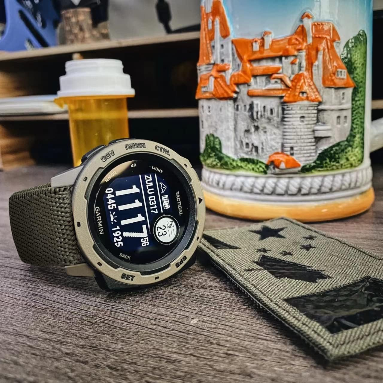 3 Packs Stretchy Nylon Bands Compatible with Garmin Instinct/Instinct 2 Solar, 22Mm Sport Breathable Wristband for Garmin Instinct Tactical/Solar/Tide/Esports image number 2