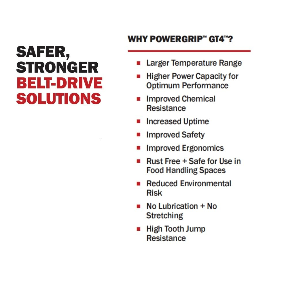 Inkesky Upgraded Primary Drive Belt "Gatespowergrip-Gt4" for Sur-Ron Lightbee X/Segway X260 X160/Talaria X3(XXX) Dirty Bike image number 6