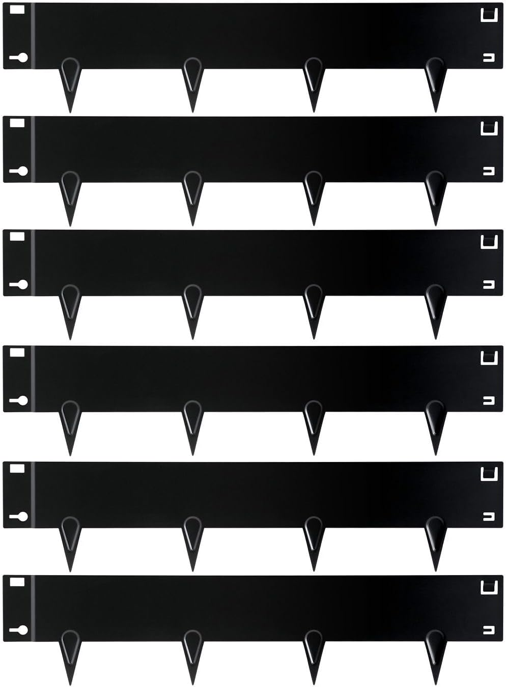 OGL 30Mx15Cm Garden Bed Edging, Flexible DIY Lawn Landscape Border Fence for Flower Plant Grass Path Driveway Plastic Barrier Roll Kit