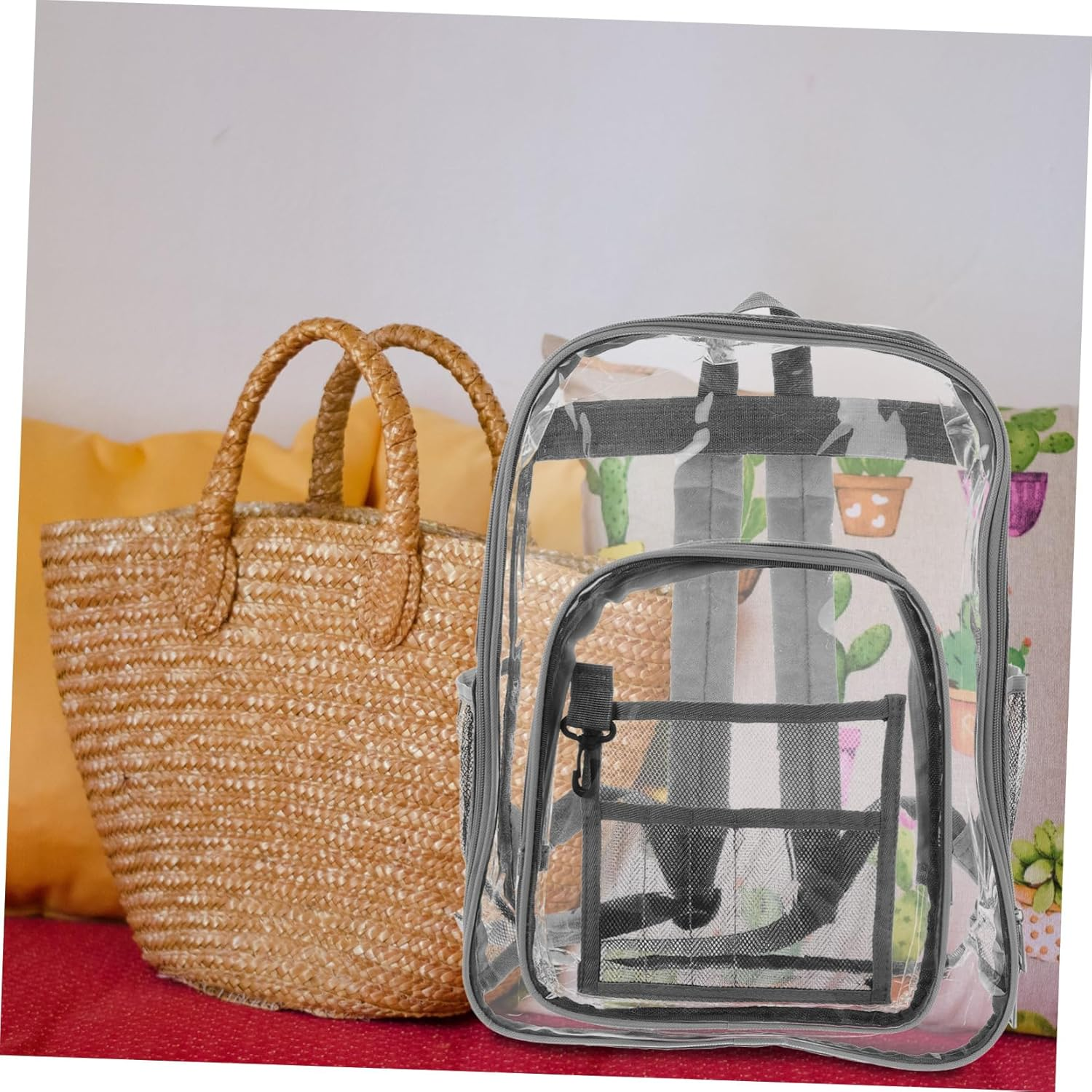 DEARMAMY Backpack Lightweight Outdoor Storage and Stadium Use Adjustable Shoulder Belt image number 5