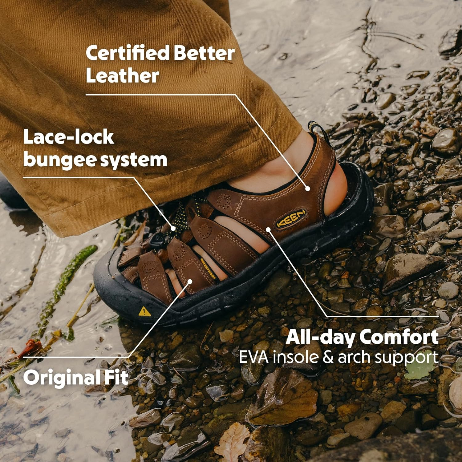 KEEN Men'S Newport Waterproof Sandal