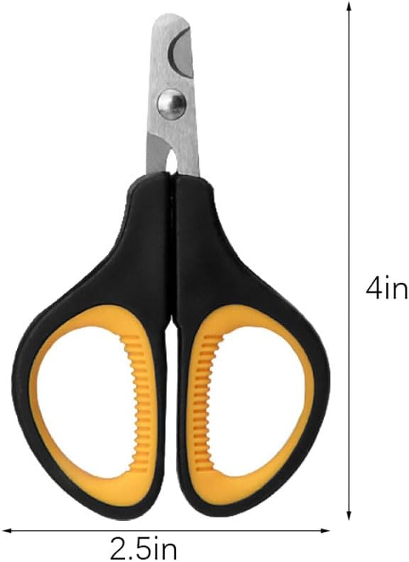 Custelen Cat Nail Clipper &ndash; Professional Stainless-Steel Claw Clipper Trimmer for Cats, Kittens, Hamsters, Rabbits, Birds, & Small Breed Animals image number 5