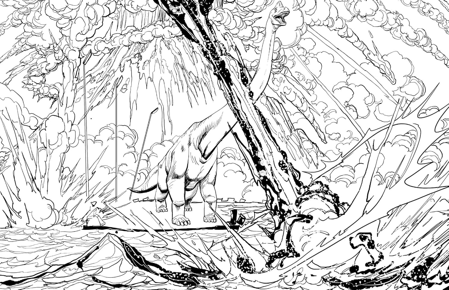 Jurassic World: the Official Coloring Book image number 2