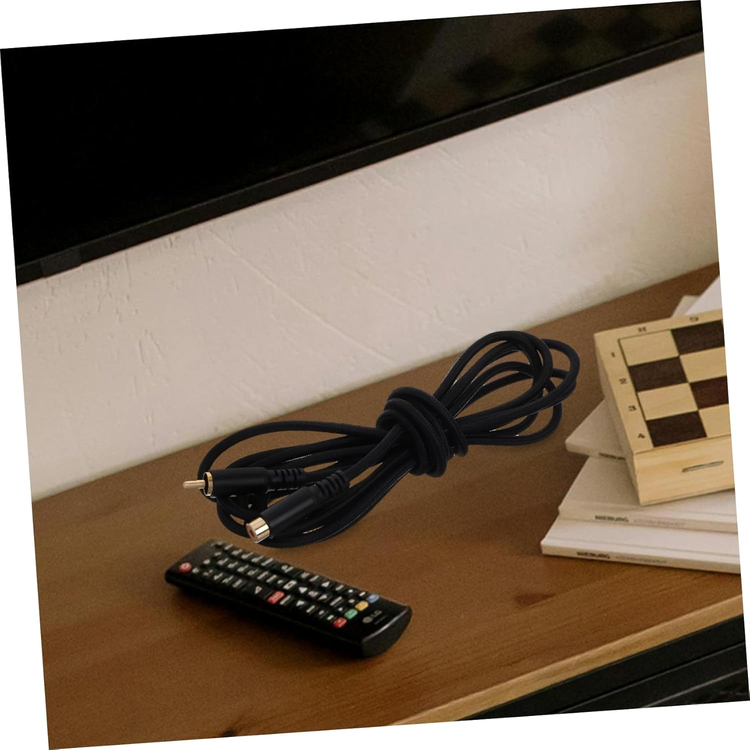 FONDOTIN Male to Female Stereo Audio Cable Connectors with Dual Shielding for Enhanced Signal Quality Extension Cord for Home Audio and Video Equipment image number 2