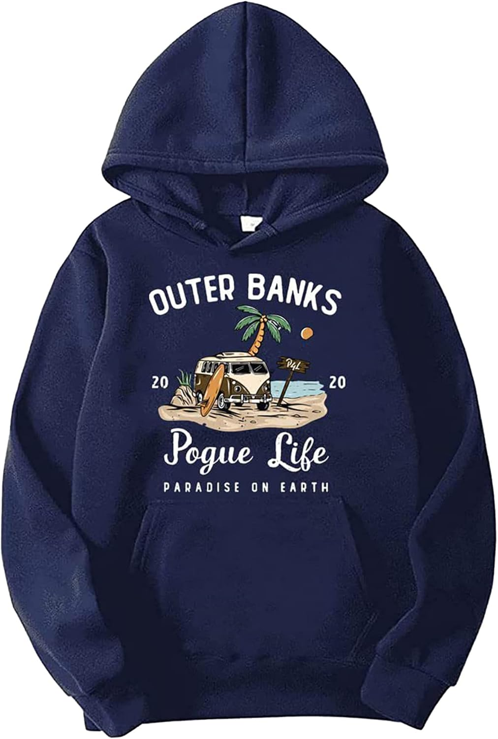 Outer Banks Pogue Life Hoodie Unisex Sweatshirt Pullover Hip Hop Hoodie Couples Casual with Pocket Sweatshirt