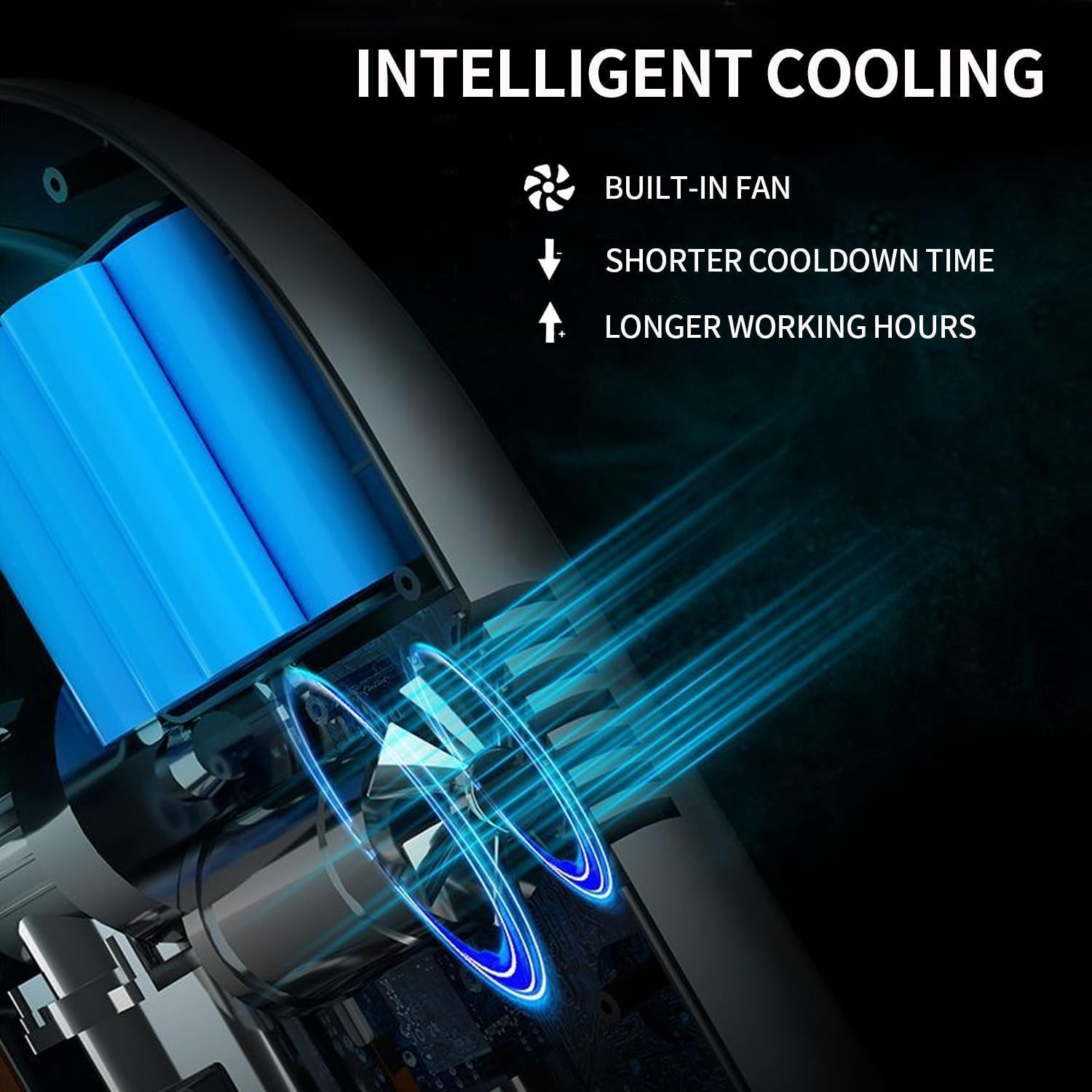 B-Qtech 18000Mah Rechargeable SUP Pump Paddle Board Pump Electric Air Pump, 20PSI High Pressure with Dual Stage Inflator/Deflator, 12V Auto-Off Portable Inflatable Pump for Kayak/Wing/Tent/Boat/Bag image number 5