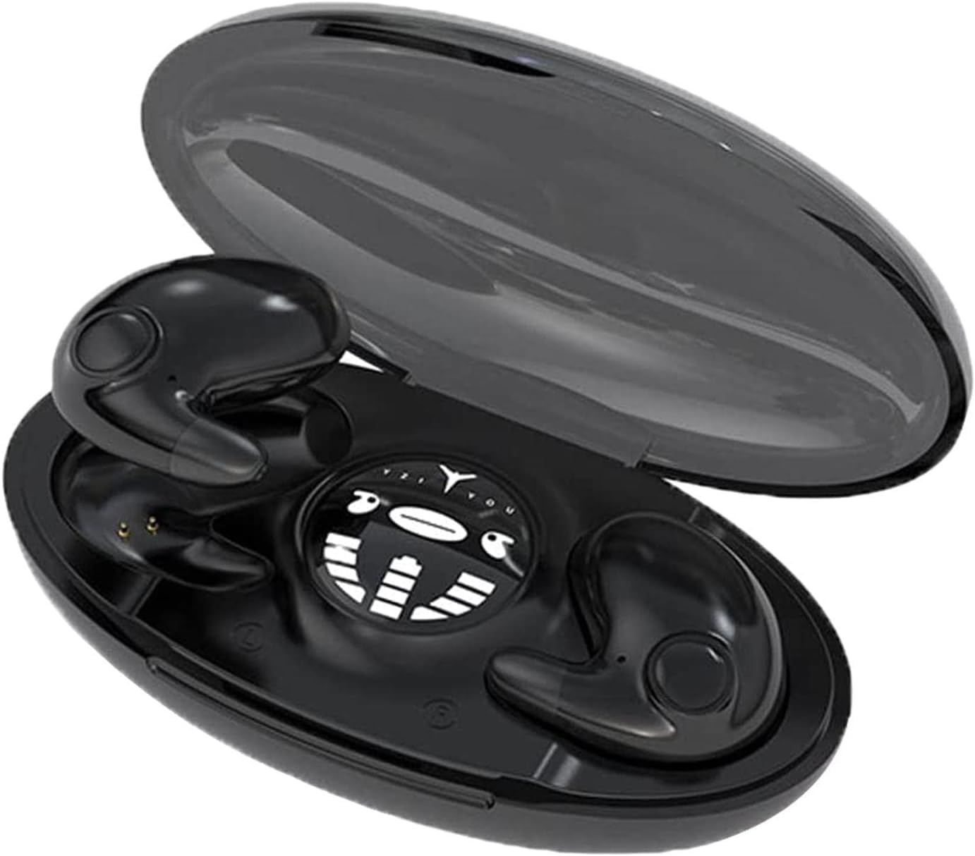 Outret Invisible Earphones | Sleep Earbuds | Invisible Sleep Wireless Earphone Ipx5 Waterproof | Wireless Noise Blocking in Sleep Earphones, Touch Control, Flat in Ear image number 2