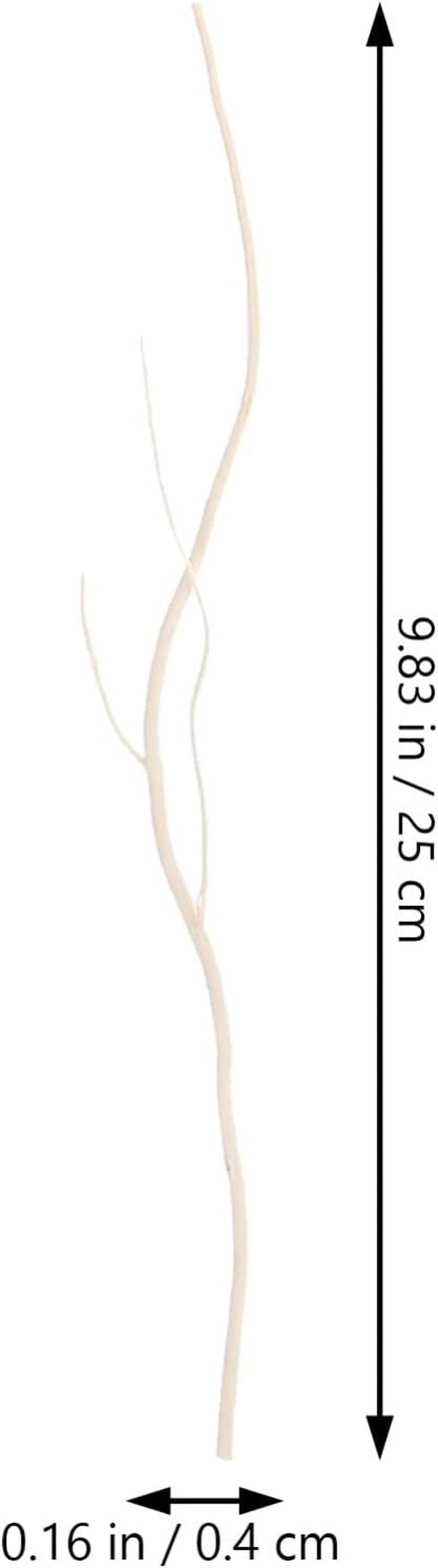 Veemoon 10Pcs Natural Willow Diffuser Sticks for Aromatherapy Elegant Fragrance Dispersal for Home Office Bedroom and Bathroom Decor