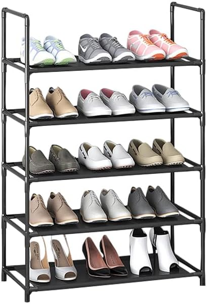 Shoe Rack, Shoe Organizer for Entryways, Shoe Racks for Entryways and Garages, Sturdy and Durable Shoe Rack for Closet，Suitable for Many Shoe Types:Sneakers, Canvas Shoes, Slippers（10-Layer） image number 3