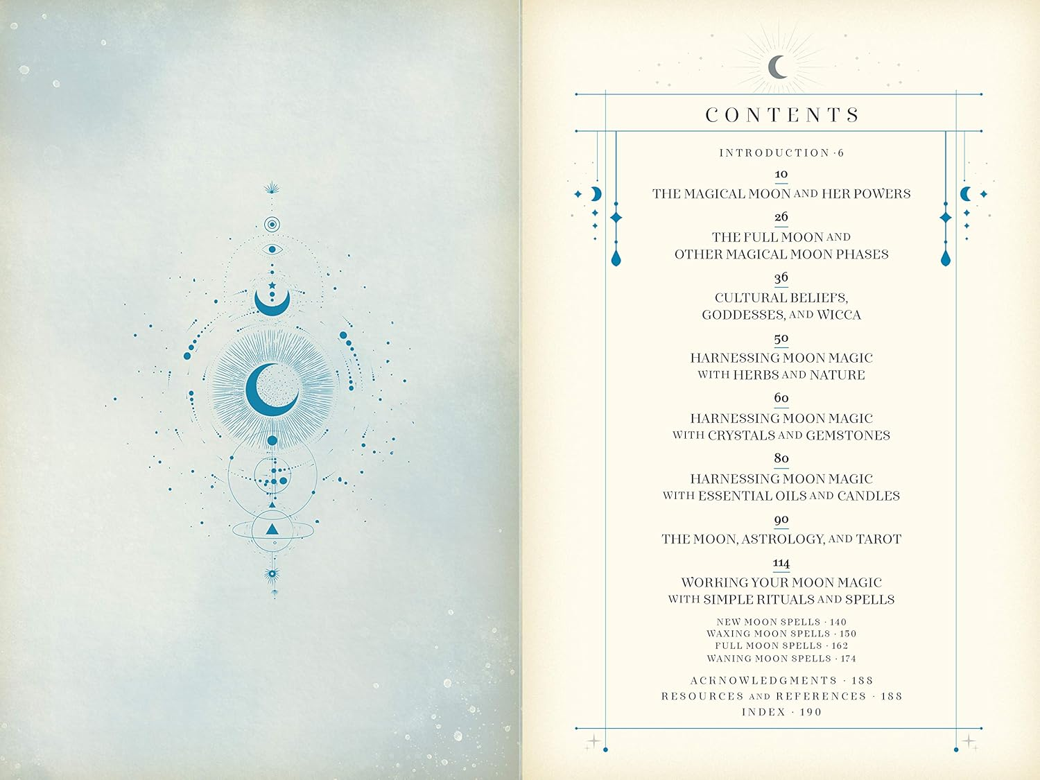 Moon Magic: a Handbook of Lunar Cycles, Lore, and Mystical Energies: 3 image number 2